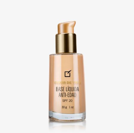 Base líquida antiedad Elixir de Vida Tono